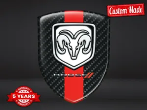 Dodge Stickers Fenêtre Perso Max Look Robuste Actuel